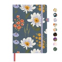 And Per Se Lined Hardcover Notebook – A5. 5.7"x8" College Ruled, 160页, 100gsm 厚纸 – 女性美学杂志, Gift-Ready Planner, Everyday Writing Notebook (Garden Flowers)