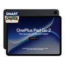 OnePlus, Pad Go 2 [Smartchoice], 12.1英寸(30.73 CM),LCD, 8GB RAM, 256GB ROM, Wi-Fi + 5G, Quad Speakers, Eye Care, Shadow Black, AI 启用