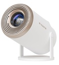 E GATE Atom 2 QQ智能投影机 4k Ultra HD, 9000 Lumens QQ 内建直播电视(120+频道无需订阅) QQ 200 ISO, 1080p & 4K 支持,自动键盘 QQ Netflix, Prime, WiFi & BT, eGate