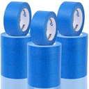 Oleitodh 12 卷轴蓝漆器 磁带 2 英寸 x 660 Yards, 漆器 Masking 磁带 无剩余壁画 磁带艺术家 磁带 Trim Edge 完成壁画装饰的磁带 DIY 用品