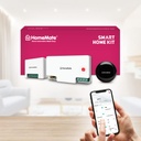 HomeMate Smart Home Kit for 1BHK (Lite), Smart Retrofit Switchs to Automate 5 Lights, 1 Fan 和 IR 设备, 不需要重线, 兼容 Alexa, Home & Siri 快捷键...