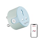 终身电子 10A WiFi Smart Power Plug for Home Automation 使用 App Control, Timer, Voice Control, Scheduling QQ 智能 Plugs Gadget QQ 电气开关 Socket 与 Alexa 兼容 &