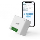 AZIOT 4 节点智能开关迷你 - WiFi/蓝牙通信 - 印度制造 - Timer函数 - 与家和Alexa合作... (2模块大小)
