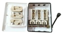 MME 电动主开关箱控制面板 三相主开关(32 Amp & 415 Volts) 白色, 扶轮, 3  way