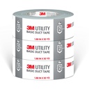 3M Utity Basic Duct Tape, 1.88 in 30 yd, 3卷, 湿气阻力