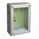 oddpod™ Multipurpose Wall-Mounting Letter Box/Suggestion Box/Complaint Box/Ballot Box/Donation Box with Lock- Transparent