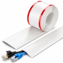 PVC Cord 封面 + 楼层 Cord 封面 + 自动封面 + 自动封面 + 自动封面 + 自动封面 + 自动封面 + 自动封面 + 自动封面 用于电线的可切变电缆保护器 重用电缆封面 + 用于墙面电视扩展电缆的封面