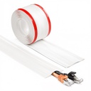 Serplex® 9.8FT/3M PVC 地板电缆封面 光线隐蔽器,自干