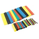 Rpi店 - 93件 Polyolefin Heat Shrink Tube, 绝缘线缆滑行包, 多色 - 8 不同剪切大小没有盒(iPhone的闪电或充电电缆修理袖)