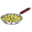 Hawkins 20 cm Fringing Pan, Trily Stainless Steel Fry Pan, Induction Fry Pan, Small Fring Pan, Silver (SSF20) (英语).