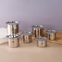平底顶套装6pcs(525ml 650ml 750ml 950ml,1150ml,1400ml)