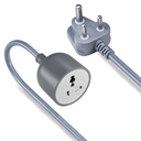 FOXIN 5m 长 10AWG 重任 男对女 功率扩展 Cord 室内和室外, 2500W 高功率输出 3-Pin 插件, 电器、电子和家用电力 Cord 电源扩展电缆