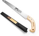 13 Inch Pruning Hand Saw for Tree Trimming, Outdoor Camping, Gardening, and Bushcraft, Heavy Duty Manual Saw for Branch Cutting and Landscaping Tasks