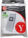 Hoover Type Y Allergen Bags, for WindTunnel Vacuum Cleaners, 3-Pack, 4010100Y, White