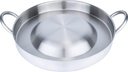 ARC, CM54 NSF Approval 21.25" Heavy Duty Stainless Steel Convex Comal Cazo Griddle Fryer Cookware, Mexican Style Wok, Great Comal para Tacos Tortillas Maker, Cooking Disco Camping (21.25'' X 2.12'')