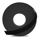 GSCIT Club Black Edge Banding, 3/4 inch x 25ft Melamine Edge Banding with Hot Melt Adhesive Pre-glued Edge Banding Flexible Edging for Plywood Cabinet Furniture