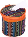 Camping Toilet Paper Holder, 5.7x4.3in Toilet Paper Cover, Portable Wipes Case with Hook Suitable for Camping and Hiking Trips