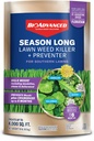 BioAdvanced Season Long Lawn Weed Killer + Preventer for Southern Lawns 10 LB Granules, 4,000 SQ FT
