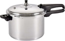 Mirro 92160A Polished Aluminum 10-PSI Pressure Cooker Cookware, 6-Quart, Silver -
