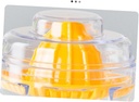PRETYZOOM Manual Lemon Squeezer Hand Press Fruit Juicer for Kitchen Plastic Mini Juicer Machine