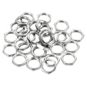 PATIKIL M10 x 0.75 Steel Hex Nuts, 30 Pack Metric Thread Zinc Plated Finished Hardware Nuts Screw Bolt Fasteners 3mm Height