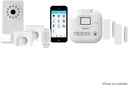 SKYLINK SK-250 Deluxe Connected Wireless Security Alarm Automation System with Camera Compatible with iOS, Android, Echo Alexa, Google Home and IFTTT and No Monthly Fees, 1 Count (Pack of 1), White