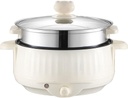 WeBert Stock Pot, Multi Cookers Single/Double Layer Electric Pot People Household Non-Stick Pan Hot Pot Rice Cooker Cooking Appliances Stewpot