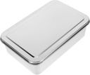 Nonstick Stainless Steel Baking Pan Modern Bread Box with Lid Baking Sheet for Oven