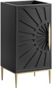Modway Awaken Bathroom Vanity Cabinet, 18", Black