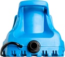 Little Giant APCP-1700 115-Volt, 1/3 HP, 1745 GPH, Automatic, Submersible, Swimming Pool Cover Pump with 25-Ft. Cord, Light Blue, 577301