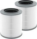 2 Pack 12030 & 11030 Replacement Filter, 1000 Sq. Ft. Capacity, Fit for Clorox Medium Room 11030 & 11031 Air Cleaner, Part #12030, 3-Stage Filtration, H13 True HEPA, Activated Carbon Filter