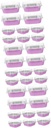Luxshiny 60sets Cupcake Wrapping Box Cake Wrapper Cupcake Baking Supplies Pudding Pan Baking Tools Muffin Container