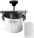 Vegetable Filling Squeezer Manual Kitchen Multifunctional Stainless Steel Kitchen Press Hand Juicer for Kitchen