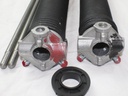 SS Pair of 225 X 2" X 22" - 36" Garage Door Torsion Springs with Winding Bars (23.5)