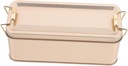 SECFOU Cookie Storage Tin for Candy and Biscuits Container Secure Closure Creative Design for Gifting and Organizing Treats Finish