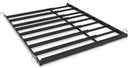 Display Technologies Cold Vault Expandable Add-A-Shelf (Extended Depth) - Maximize Storage and Organization in Your Cold Storage, Black (3 Pack) Drink Organizer for Cans, Bottles and More