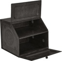 Antique Replica of Tin Bread Box/desk Storage 21-190