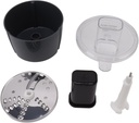 Food Processor Attachment, Cutter Kit, Blender Slicings Shreddings Disc, ABS Material, Compatible with TM5 TM6, for Fast and Convenient Chopping
