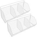 ABOOFAN Hanging Kitchen Wall Hanging Storage Basket for Kitchen Organization