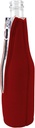 Coolie Junction Beer Elements Bottle Coolie Burgundy