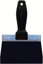 Warner 6" Blue Steel Drywall Taping Knife with Plastic Handle, 746