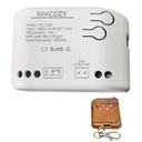 Updated WiFi Wireless Smart Switch Inching Self-Locking Relay Module,Set Inching Time from 0.5 Second to 1 Hour,be Applied to Access Control,DIY WiFi Garage Door Opener (7-32V with 433Mhz RF)