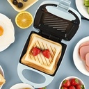 Multi-functional Breakfast Sandwich Maker (White)