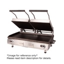 Star PGC28IT 28" Panini Sandwich Grill with Grooved Cast Iron Surface & Digital Timer