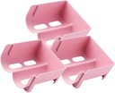 Alipis 3Pcs Stackable Multi-function Beer Rack Beverage Storage Organizer for Refrigerator Plastic Soda Can Holder Kitchen Drink Bottle Rack Lightweight Design