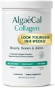ALGAECAL Collagen: 4 Clinically-Supported Peptides VERISOL®, FORTIGEL®, UC-II®, FORTIBONE®, Anti-Aging Hydrolyzed Collagen Powder, 30 Servings, Made in USA