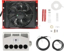12V Mini Split Air Conditioner Kit with Controller Control, 11000 BTU Mini Split AC System for Trucks, Caravans, RVs Red+White 400-600W, Only Cooling