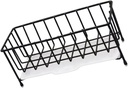 Alipis Countertop Drain Basket Kitchen Sink Sponge Holder Multi-Function Sponge Holder Kitchen Storage Rack