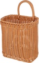 1Pcs Kitchenware Hanging Basket Wall Hanging Flower Baskets Front Door Hanging Basket Woven Hanging Basket Tableware Plant Basket 11 x 6.68 x 4.32inch