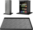 Mini Fridge Silicone Mat 19.7"x19.7"x0.4" - Non-Slip, Spill-Proof, Drip Prevention | Ideal for Refrigerators, Washing Machines, Dryers, Wine Coolers, and Dishwashers